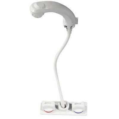 Rubinetto Whale sfilabile doppio caldo/freddo con doccia 171x62mm OS1703004-18%