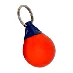 Portachiavi Fender in gomma a forma di Parabordo Tondo Rosso N40618303598R-5%
