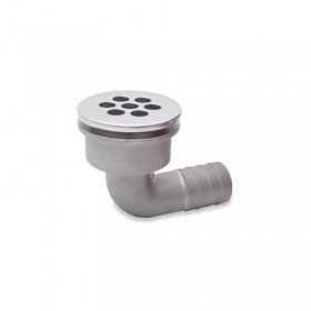 Stainless steel Cockpit drain Head Ø 42mm OS1711802