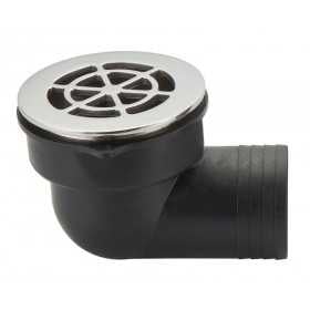 90° cockpit drain with check valve 1,5 inches OS1712601