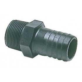 Black polycarbonate hose adaptor Thread 1/2 inches 18mm OS1720640