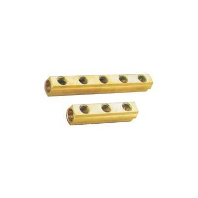 Collettore lineare di distribuzione a 3 vie in ottone 15/50mm OS1731603-18%
