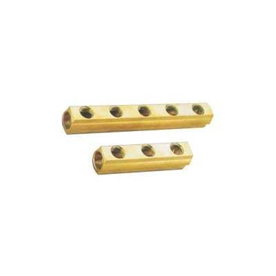 Collettore lineare di distribuzione a 4 vie in ottone 25/50mm OS1731604-18%
