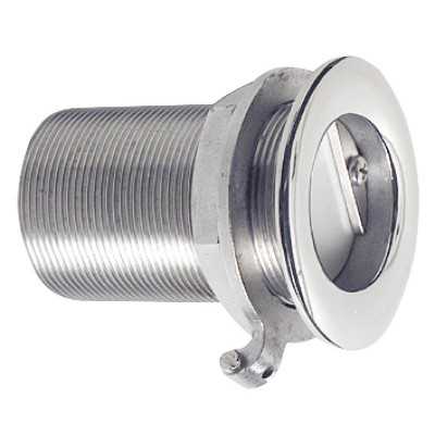 Scarico a mare in acciaio inox 1-1/2 pollici con valvola di non ritorno OS1731930-25%