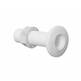 Scarico a mare filettato in plastica bianca Filetto 1/2 pollici OS1739401-0%