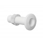 White plastic threaded seacock Thread 1/2 inches OS1739401