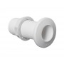 Scarico a mare filettato in plastica bianca Filetto 1-1/4 pollici OS1739405-0%