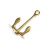 Old Marina Anchor-shaped keyring 50mm OS3220000
