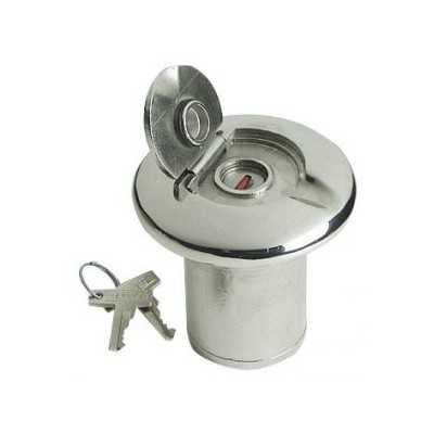 Tappo Imbarco Fuel 50mm in acciaio inox Flangia 88mm con chiave OS2056821-18%