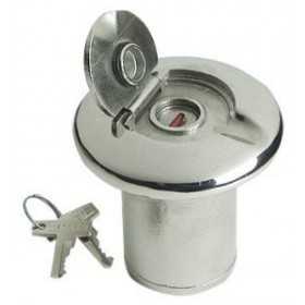 Tappo Imbarco Water 38mm in acciaio inox Flangia 88mm con chiave OS2056822-18%