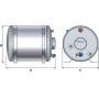 Quick Boiler BX15 in Acciaio Inox 15lt 500W con Scambiatore QBX1505S-25%