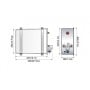 Quick Boiler BX16 in Acciaio Inox 16lt 500W con Scambiatore QBX1605S-25%
