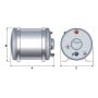 Quick Boiler BX20 in Acciaio Inox 20lt 1200W con Scambiatore QBX2012S-25%