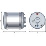 Quick Boiler BX60 in Acciaio Inox 60lt 1200W con Scambiatore QBX6012S-25%