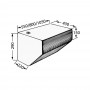Fresh Water Rigid Tank 100L Tapered Version OS5219510