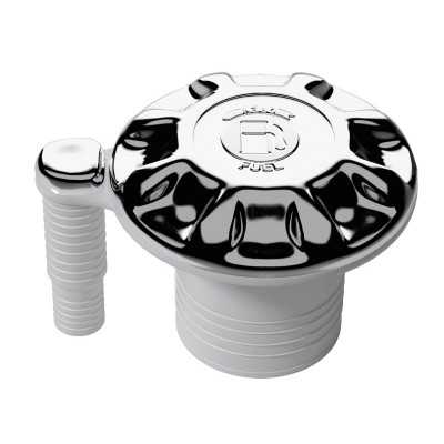 Tappo per carburante con sfiato in plastica cromata 38mm N82735506005-15%
