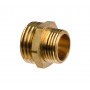 Nipple doppio in ottone Filetto 1-1/4 x 1-1/2 pollici OS1722705-0%