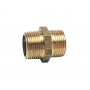 Nipple doppio in ottone Filetto 1-1/2 pollici OS1722505-0%