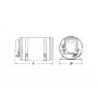 Boiler Isotemp in Acciaio Inox Volume 25Lt 7Bar Resistenza 230V 750W OS5029101-28%