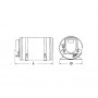 Boiler Isotemp in Acciaio Inox Volume 15Lt 7Bar Resistenza 230V 750W OS5029100-28%