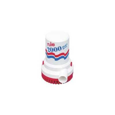 Pompa di sentina ad immersione Rule 2000GPH 12V 130Lt/min Modello 10 38522540-15%