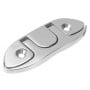 Bitta abbattibile in acciaio inox AISI 316 143x53mm OS4014307-18%