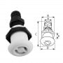 Sfiato piatto in plastica 16mm 41xh83mm per serbatoi N82935203927-5%