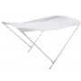 Anodized aluminum 2-arch bimini top 140/165x180xh110cm TRO2802155