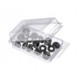 Kit 5 Distanziatori neri per parabrezza 20xh10mm N51013807016-0%