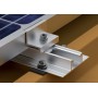 Aluminum solar mounting rail for trapezoidal sheet roofs 3100mm N52331500072