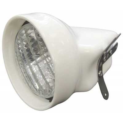 Faro da Coperta 12V 35W in ABS Bianco MT2121218-10%