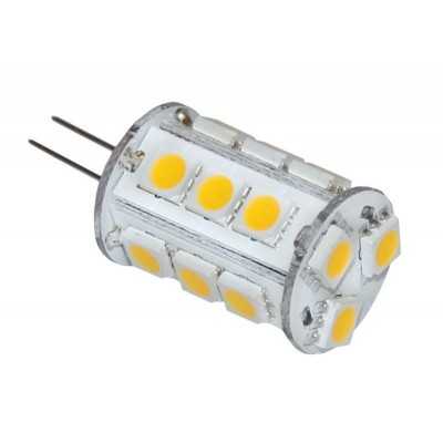 Lampadina a 18LED 10-15V 3W 3000K Bianca Calda G4 18SMD-5050 N50227502274-50%