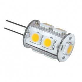Lampadina a 9LED 10-15V 1.8W 3000K Bianca calda G4 9SMD-5050 N50227502285-50%