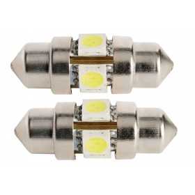 2pz Lampadina 4 LED a siluro 12V 0,7W 3000K N50227550349-18%