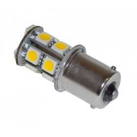 Lampadina a 13LED 10-15V 2,1W BA15S 3000K Bianca Calda 13SMD-5050 N50227563103-50%