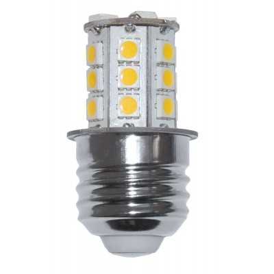 Lampadina a 24LED 10-15V 4W E27 3000K Bianca Calda 24SMD-5050 N50227564010-50%