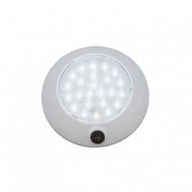 Plafoniera da appoggio a 24 LED 12V 4,4W 328Lm 2900-3200K Bianca N50326501141-10%