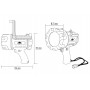 Watertight LED Torch 400m 270lm 33h IP67 N51925501018