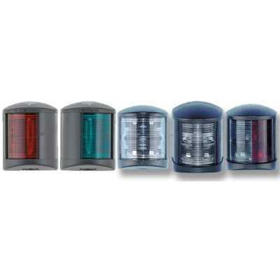 Black Plastic Navigation Light 225° Bow White N52025127002