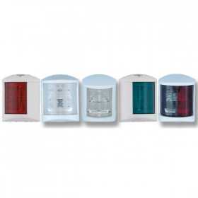 Luce di via 112,5° Sinistra Bianco Vetro Rosso Croce del Sud N5202512720-5%