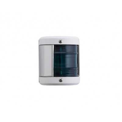 Luce di via in policarbonato bianco Luce verde 112,5° 65x58xH77mm N52025129505-50%