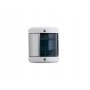 Luce di via in policarbonato bianco Luce verde 112,5° 65x58xH77mm N52025129505-50%