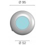 LED Asterion B 10-30V 2,5W Ceiling light 3200K White N52127002390