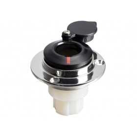 Basetta dritta ad incasso per aste estraibili Base 60mm OS1100006-18%