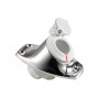 Base angolata inox per aste telescopiche 49x85mm Tappo bianco OS1100009-18%