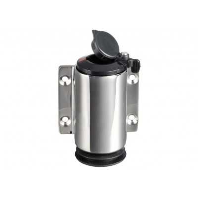 Stainless steel bulkhead base 3 contacts Black cap OS1100012
