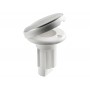 Basetta ad incasso su piano in nylon cappuccio inox 2 contatti OS1100021-18%
