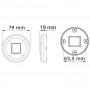 Luce di via LED Mouse Stern 12V 0,32W OS1103621-18%