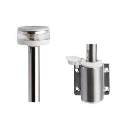 Light pole with Evoled 360° White LED light 100cm tube OS1103941