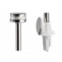 Light pole with Evoled 360° LED light Stainles steel body 100cm tube OS1103960